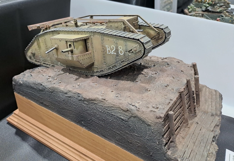 British Mark IV tank (Tamiya 1:35 scale)