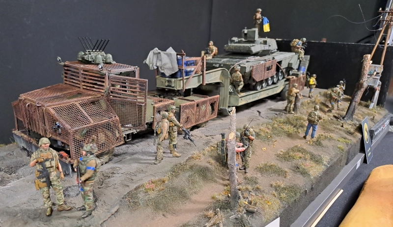 Oekraïne diorama bij SMC 2025
