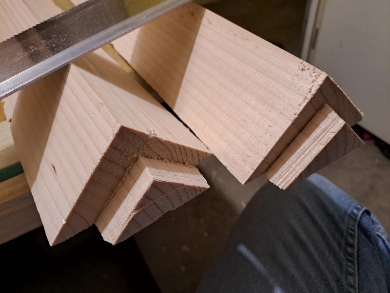 mastieklat uitsparing