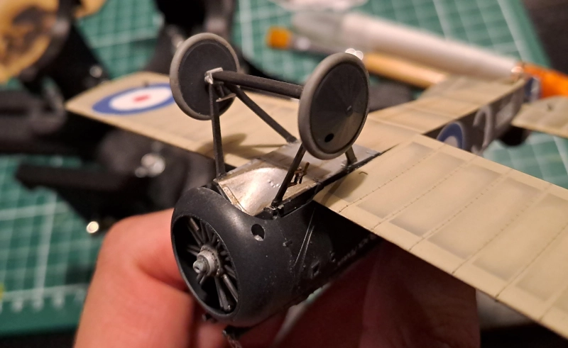 Adding the wheels