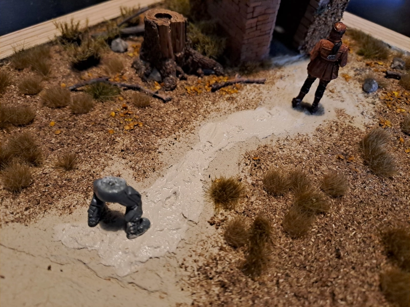 Creating footsteps