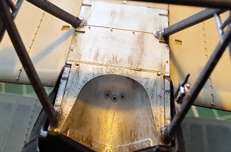 Glue mistakes on langing gear