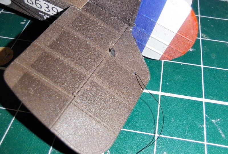 Rigging on the tail