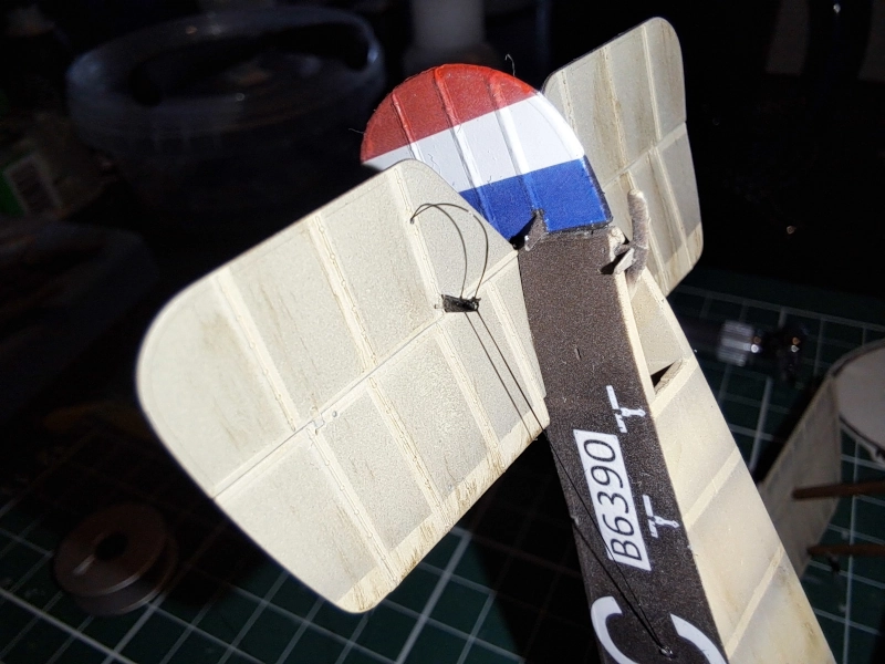 Rigging on the tail