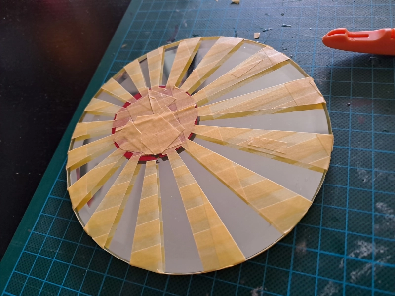 ondergrond klaar met maskering