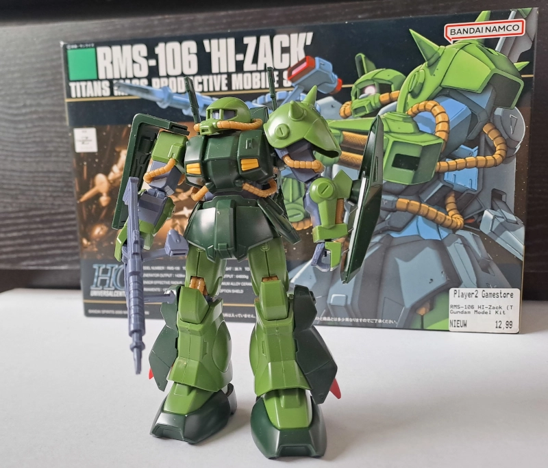 Gebouwd figuurtje van de Titan's Hi-Zack