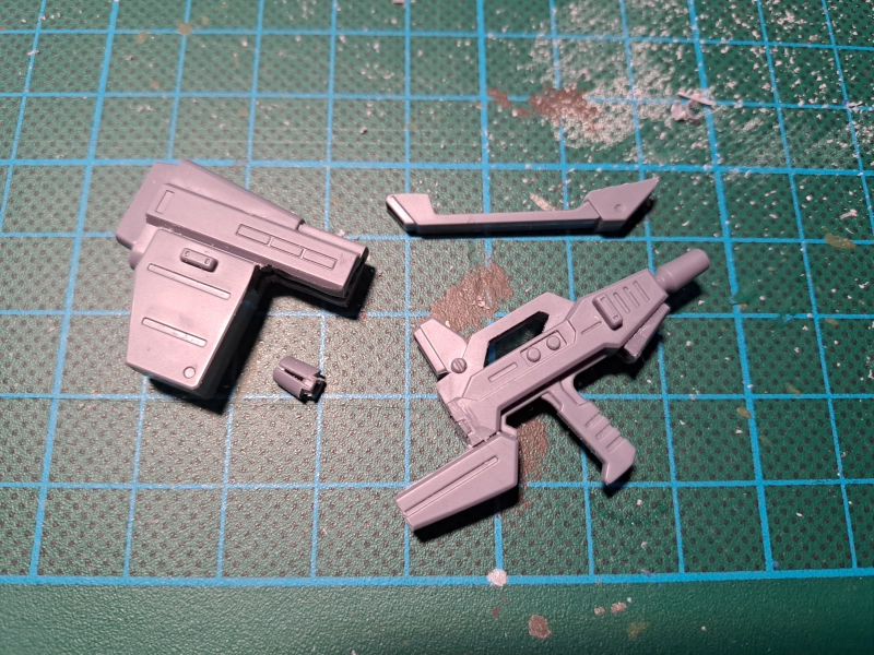 opgesneden wapen stukken