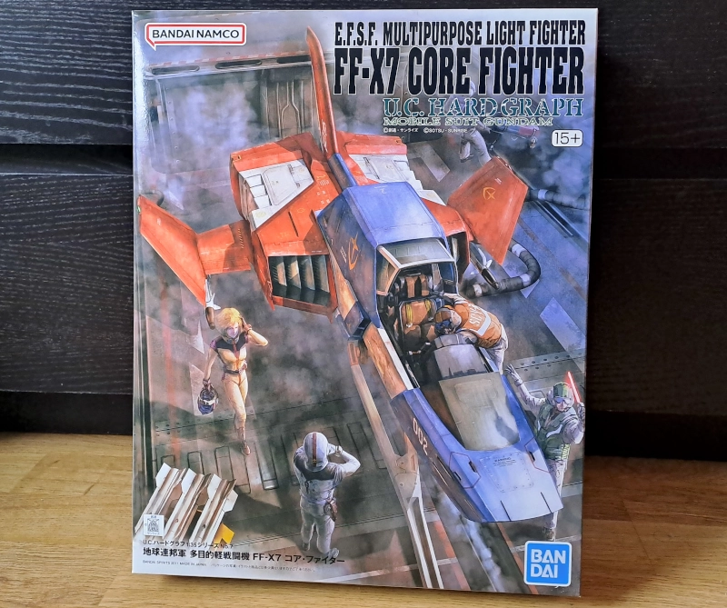 U.C. Hard Graph FF-X7 Core Fighter doosje