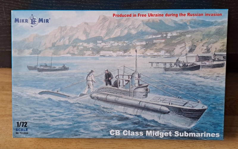 MikroMir CB class submarine doosje