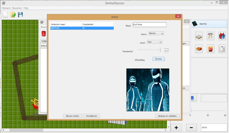 Screenshot festival simulator